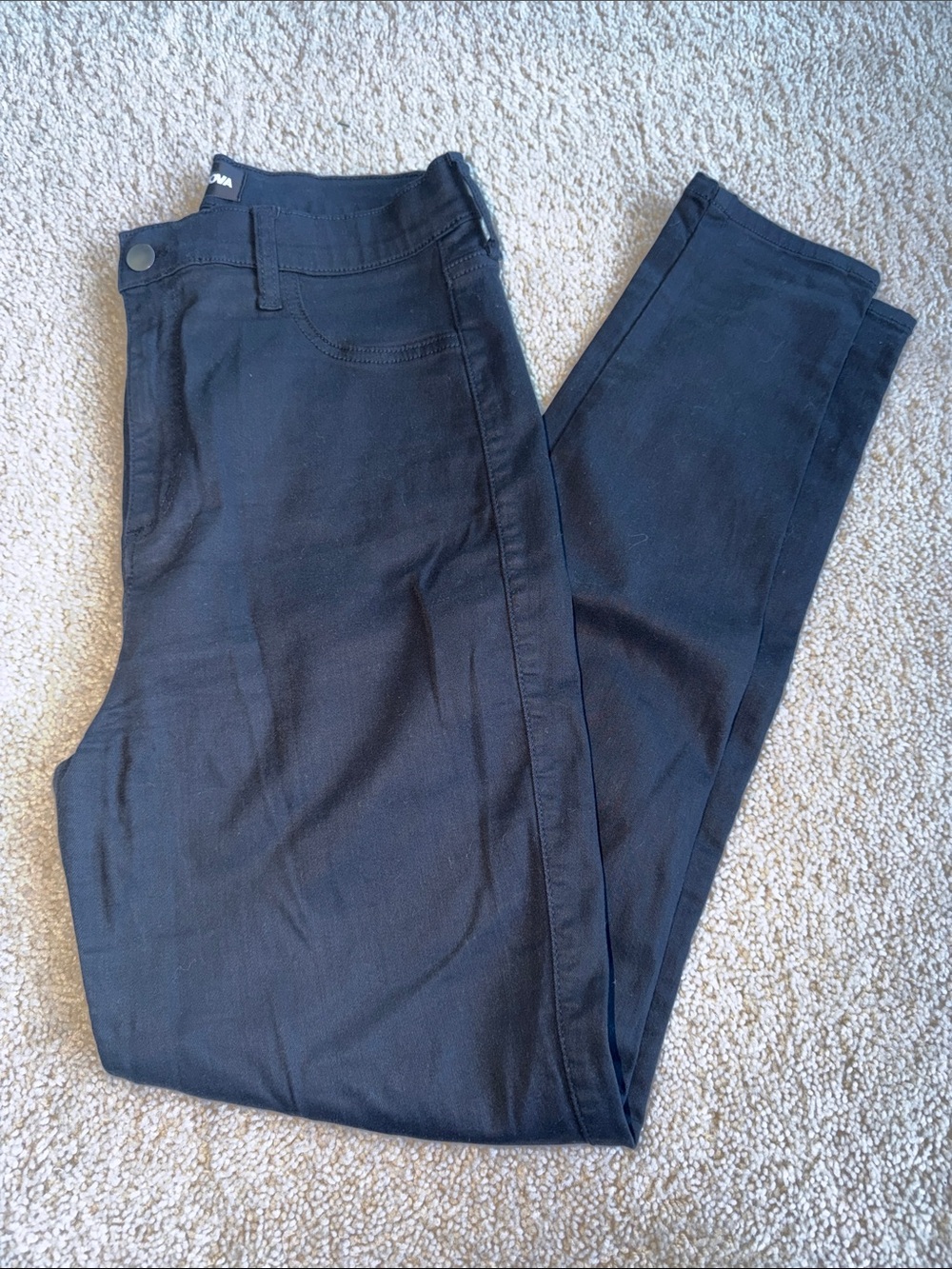 Fashion Nova Black High-Waist Skinny Pants